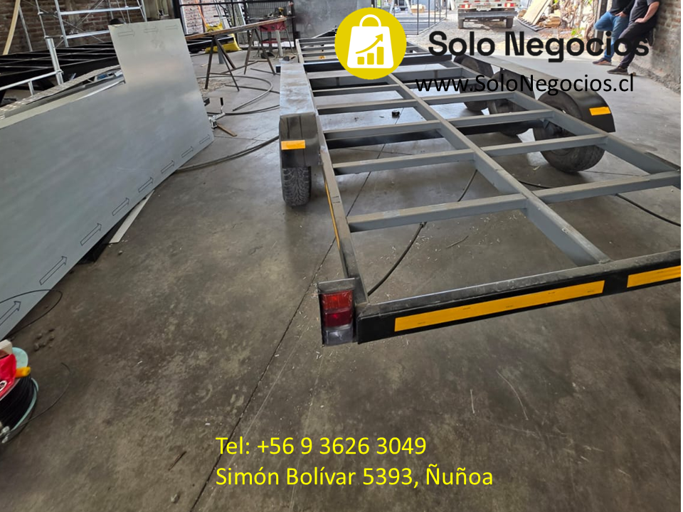 Carro Arrastre 3500KG 3 Ejes con Freno Electrico - Imagen 4