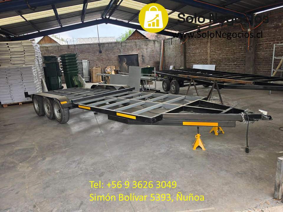 Carro Arrastre 3500KG 3 Ejes con Freno Electrico - Imagen 6