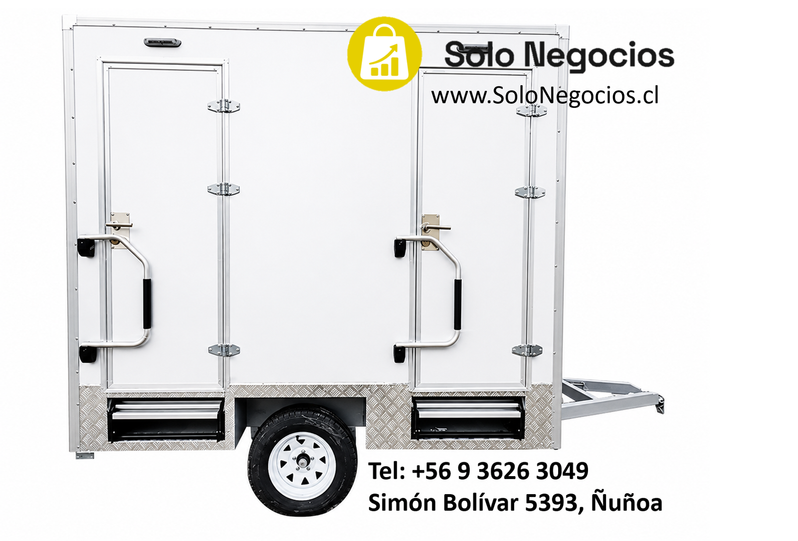 Trailer remolque 2 Baños 700 litros - Imagen 10