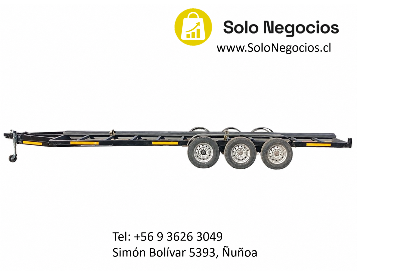 Carro Arrastre 3500KG 3 Ejes con Freno Electrico - Imagen 8