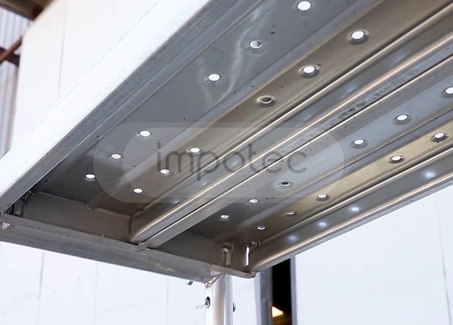 Andamio Galvanizado 180x95x170 cm con Tablón - Imagen 2